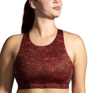 Brooks Rust Patterned Activewear Top